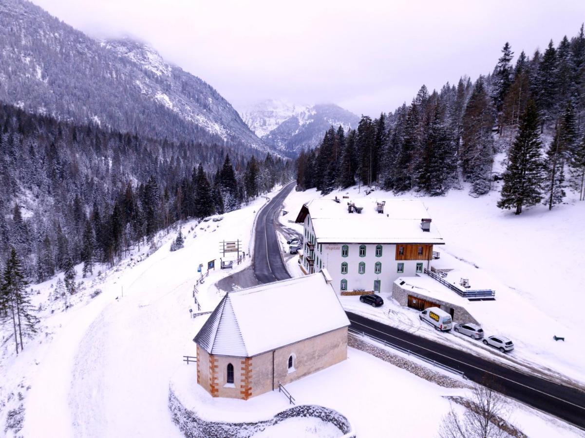 Ristorante Rifugio Ospitale Hotel Cortina dʼAmpezzo Exterior foto