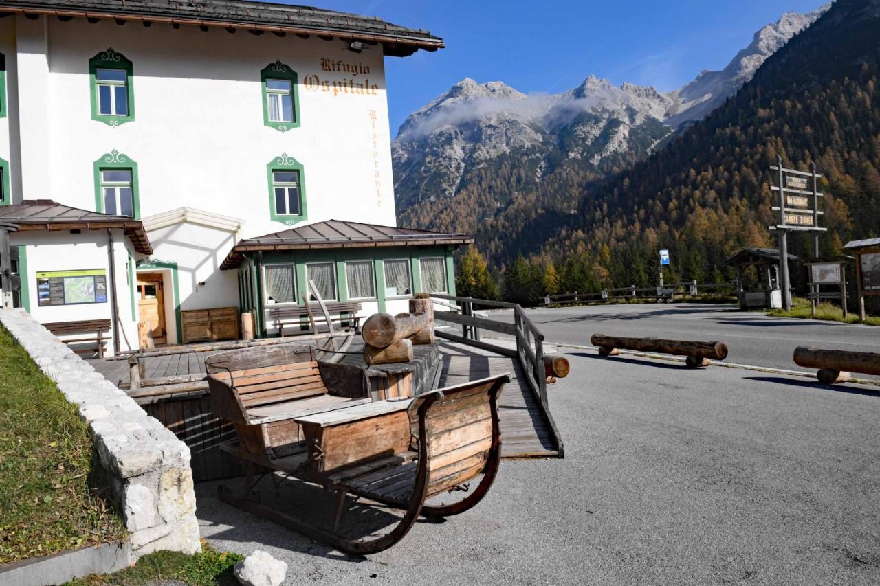 Ristorante Rifugio Ospitale Hotel Cortina dʼAmpezzo Exterior foto