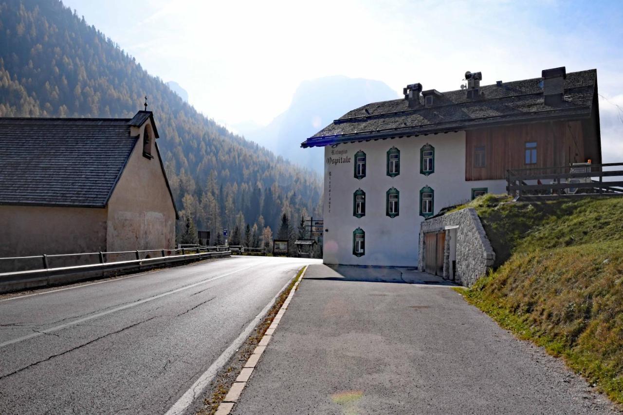 Ristorante Rifugio Ospitale Hotel Cortina dʼAmpezzo Exterior foto